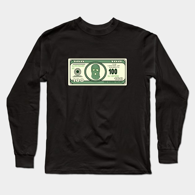 cool graphic design Long Sleeve T-Shirt by Messed Up